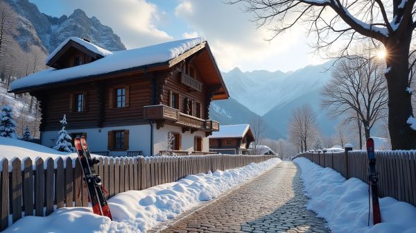 Marché immobilier à Megève : ce qui détermine la valeur d’un chalet